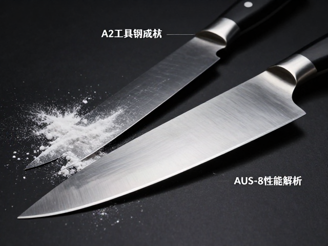 粉末钢和A2工具钢适合做厨刀吗？对比AUS-8性能解析