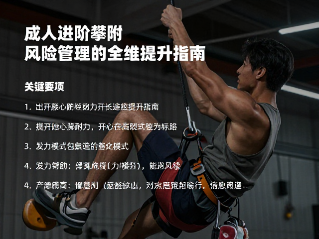 成人进阶攀附，从基础心肺耐力到风险管理的全维提升指南