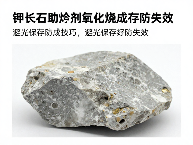 钾长石助熔剂氧化烧成技巧，避光保存防失效