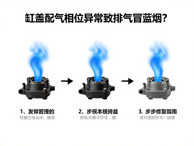 缸盖配气相位异常致排气冒蓝烟？3步排查与修复指南