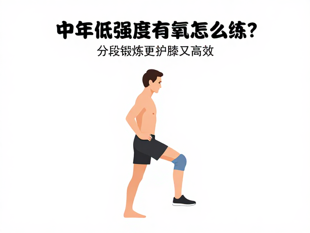 中老年低强度有氧怎么练？分段锻炼更护膝，安全又高效