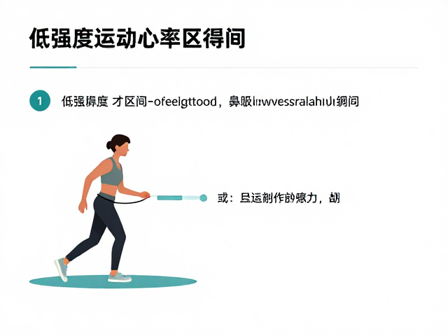 低强度运动心率区间,能鼻吸鼻呼才有效,适配动作指南