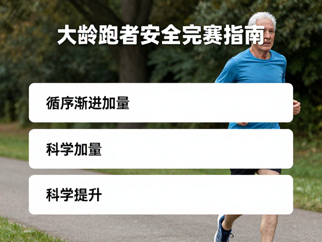 大龄跑者安全完赛指南，循序渐进加量，科学提升