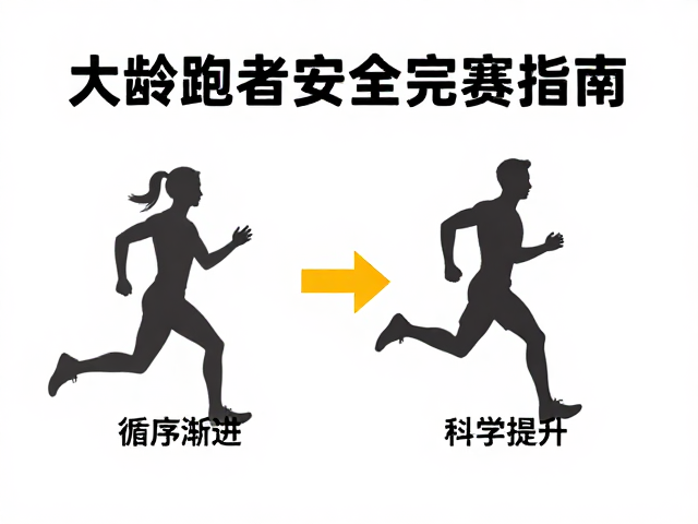 大龄跑者安全完赛指南,循序渐进加量,科学提升