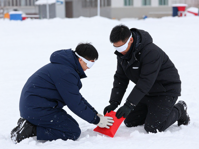冰雪磕碰药包与雪盲遮蔽,雪地救援训练必备指南