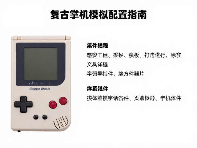 复古掌机模拟器配置指南，引导文件路径详解与优化