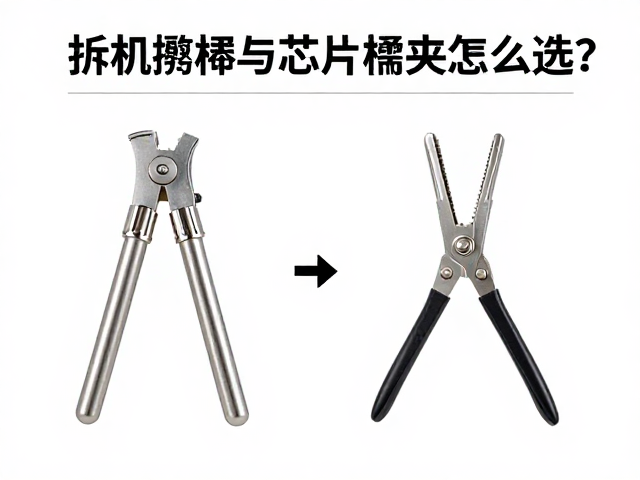拆机撬棒与芯片编程夹怎么选？超声波清洗机清洗技巧全解析