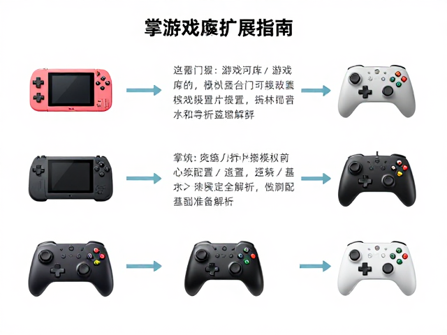掌机游戏库扩展指南，模拟器，手柄映射配置全解析