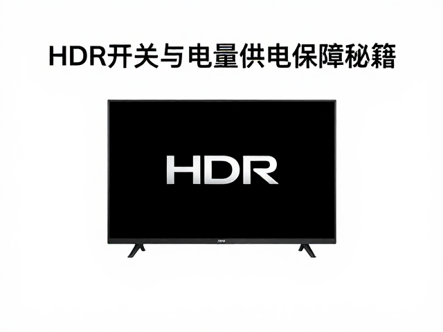 金手指教程，HDR开关与电量供电保障秘籍，新手必看
