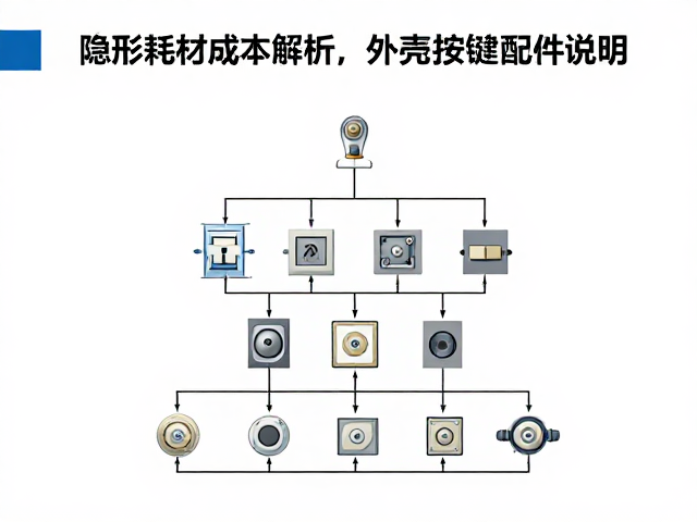 隐形耗材成本解析及外壳按键配件说明，不承诺规避平台限制