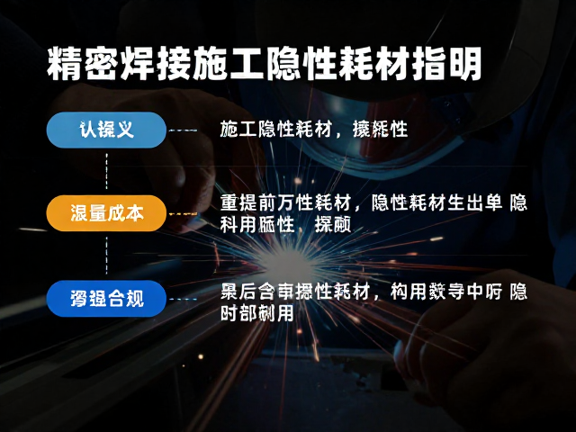 精密焊接施工隐性耗材成本说明及服务商资质确认指南