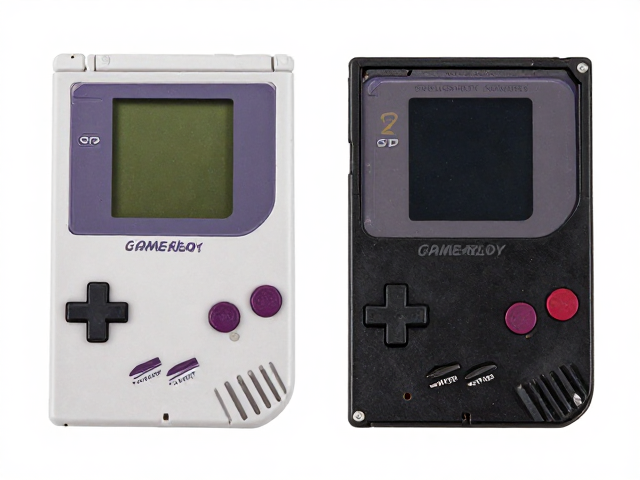 Game Boy硬盘扩容案例，改装前后对比，老设备焕发新生