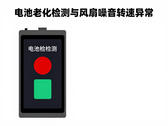 电池老化检测与风扇噪音转速异常，系统报错快速解决指南