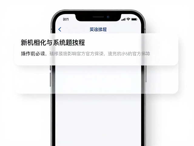 新机初始化与系统备份教程，操作前必读，避免影响官方保修