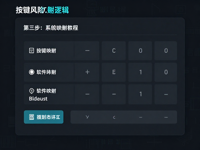 按键映射教程，系统备份与联机风险提示指南