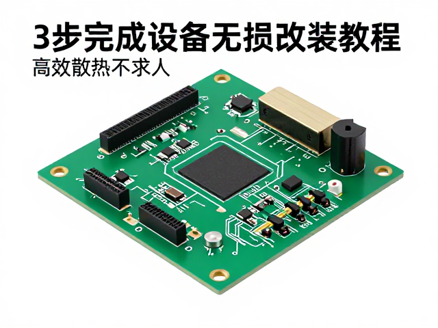 电子电路基础科普，3步完成设备无损改装教程，高效散热不求人
