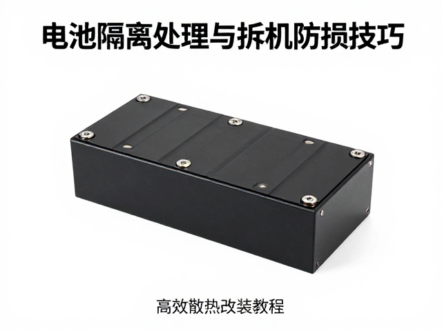 电池隔离处理与拆机防损技巧，附高效散热改装教程
