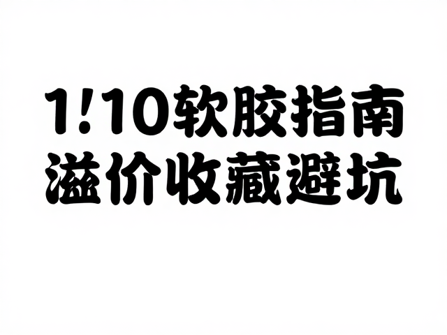 1/10比例软胶手办溢价收藏指南,高溢价原因与选购避坑