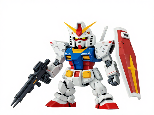 SD BB战士高达1/60比例成品，强韧防跌落设计，硬核玩家首选