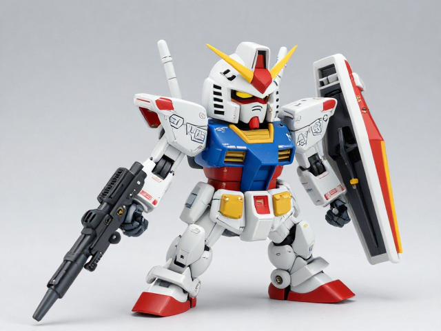 SD BB战士高达1/60比例成品，强韧防跌落设计，硬核玩家首选