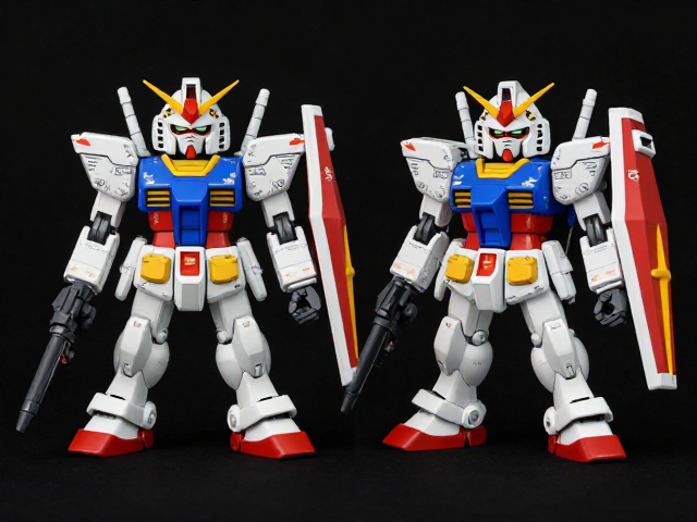 SD BB战士高达1/100补色分色指南，细节还原与上色技巧详解