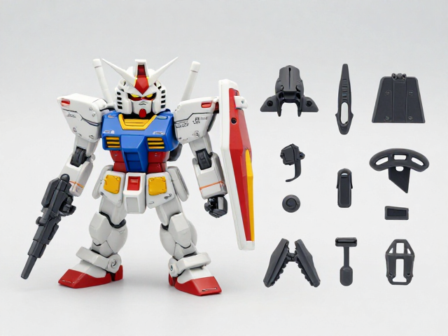 SD BB战士高达1/144比例树脂配件评测，细节与可动性大赏