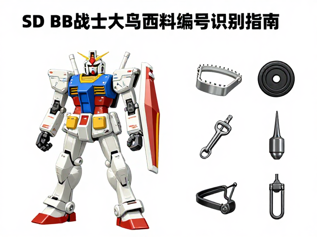 SD BB战士高达零件编号识别指南,应对高难度改造拼改