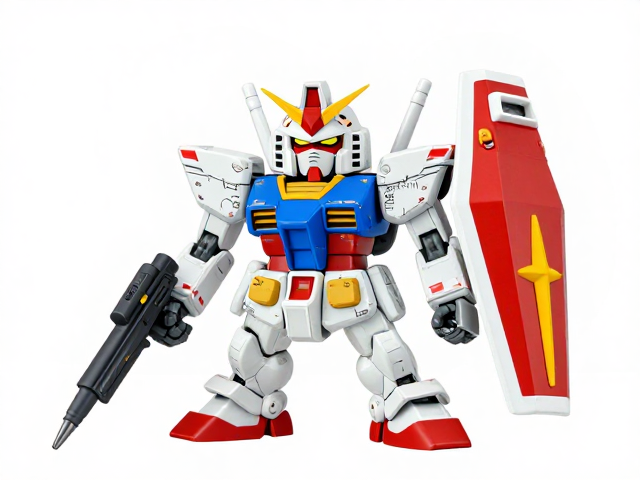 SD BB战士高达1/60比例评测，巧妙靠拼接完成结构解析