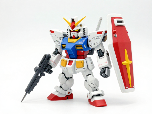 SD BB战士高达1/60比例基础渗线教程，新手必看的细节美化指南