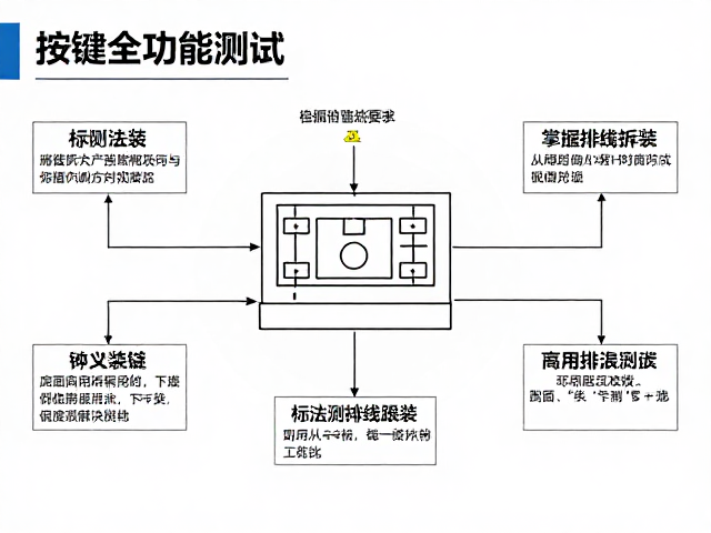 按键全功能测试，掌握排线拆装与常见问题解决指南
