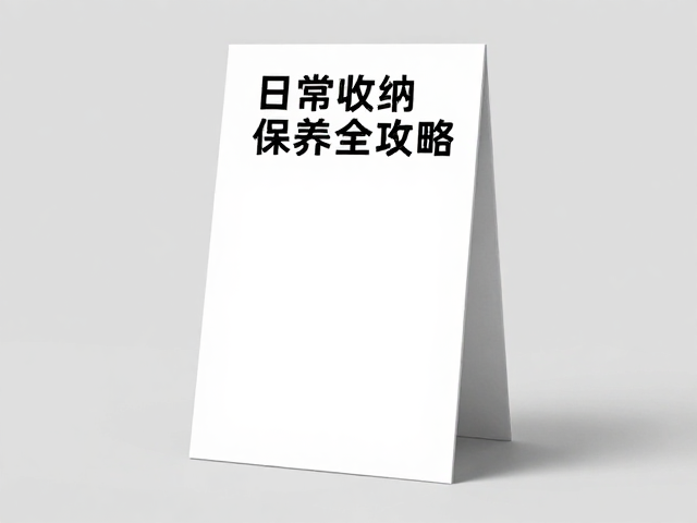 活动礼赠定制单人单层立牌,日常表面除尘保养全攻略