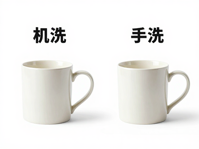 印花陶瓷马克杯怎么选？机洗手洗区分指南，柔软亲肤不伤釉