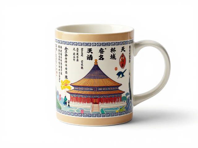 高颜值印花陶瓷马克杯，热门联名款推荐，装饰性强提升生活质感
