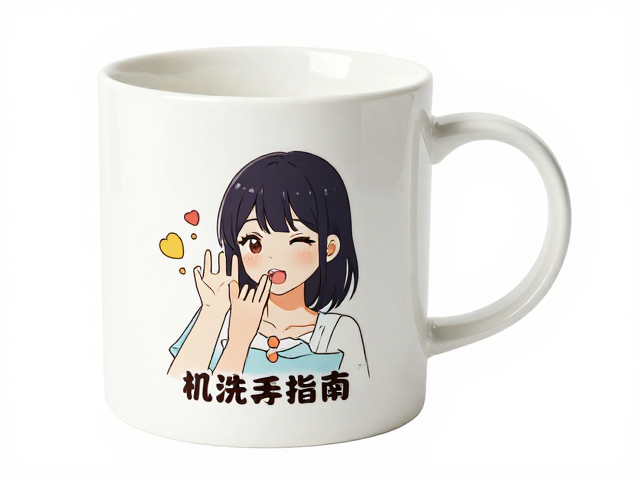 二次元印花陶瓷马克杯清洗指南,机洗手洗区分与保养技巧