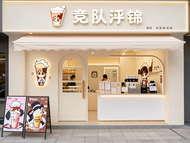 动漫IP联名奶茶冰淇淋咖啡店主题，全网爆款打卡攻略