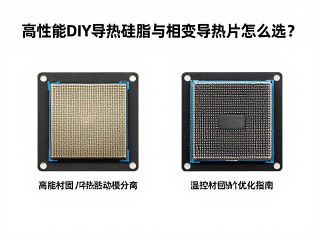 高性能DIY导热硅脂与相变导热片怎么选？温控模块优化指南