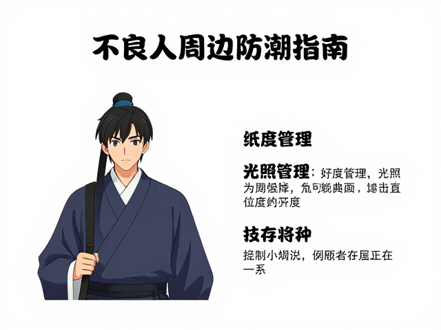不良人周边防潮指南，二次元扁平插画纸品保存技巧