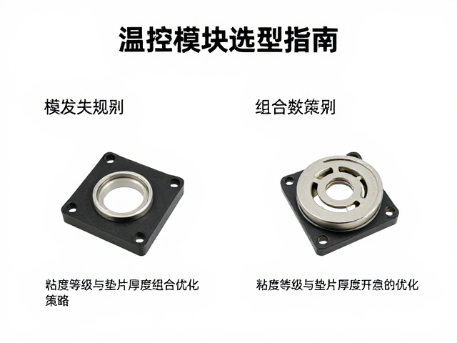 温控模块选型指南，粘度等级与垫片厚度组合优化策略