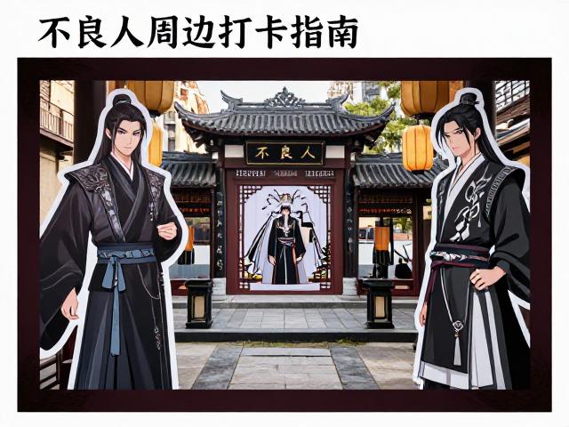 不良人周边打卡指南，绝美谷子拍照圣地与收藏攻略
