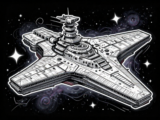 宇宙战舰提拉米斯周边，手绘涂鸦风高性价比安利