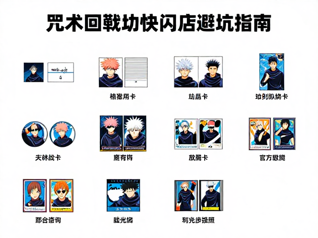 咒术回战周边快闪店打卡指南，官方收藏卡专业封装教程与避坑指南