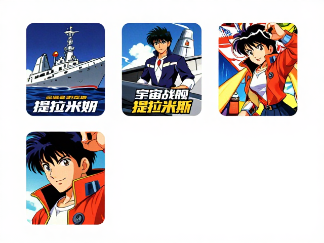流媒体原创动画《宇宙战舰提拉米斯》，复古漫画风周边收藏指南