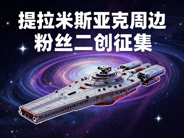 宇宙战舰提拉米斯亚克力周边几十元入手！附粉丝二创征集