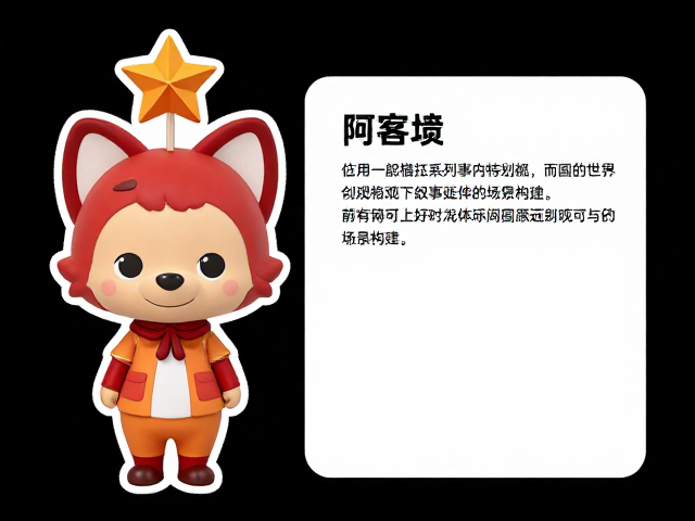 阿狸系列动漫周边，高质感角色立绘与原创设定解析