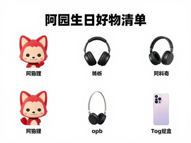 阿狸生日周边推荐，校园成长季必入好物清单