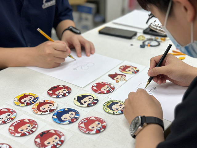 阿狸系列动漫周边吧唧监修流程揭秘,从设计到成品的全解析