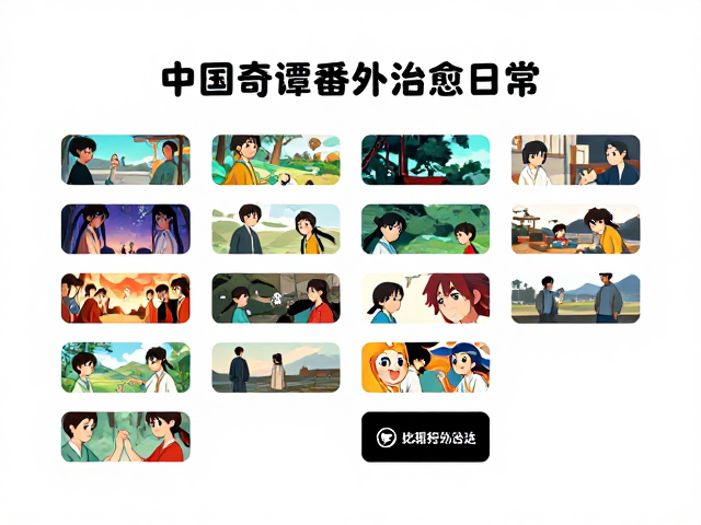中国奇谭番外治愈日常，动漫周边与短视频连载全解析