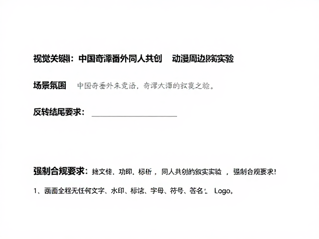 中国奇谭番外同人共创,动漫周边征集与反转结尾解析