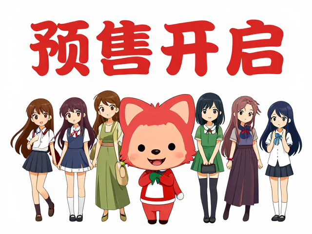 阿狸系列动漫周边预售开启，女性向角色群像高颜值来袭