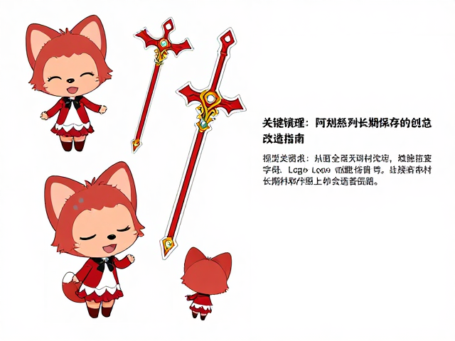 阿狸系列动漫周边，高颜值谷美道具与武器道具创意改造指南